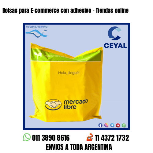 Bolsas para E-commerce con adhesivo – Tiendas online