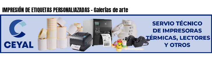 IMPRESIÓN DE ETIQUETAS PERSONALIAZADAS - Galerías de arte
