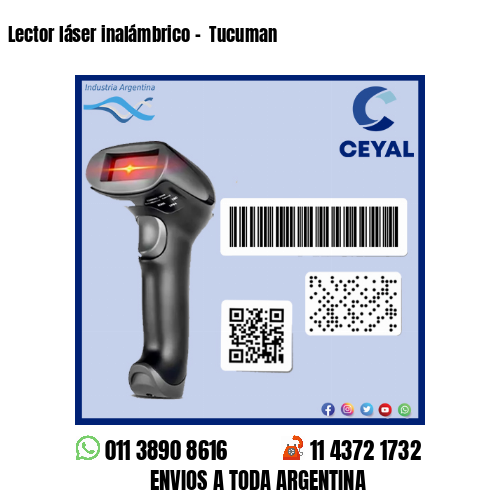 Lector láser inalámbrico –  Tucuman