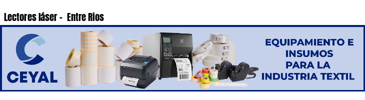 Lectores láser -  Entre Rios