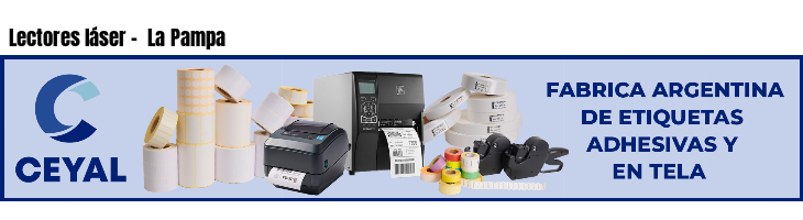 Lectores láser -  La Pampa
