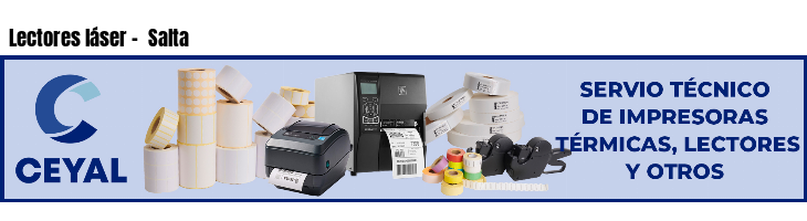 Lectores láser -  Salta