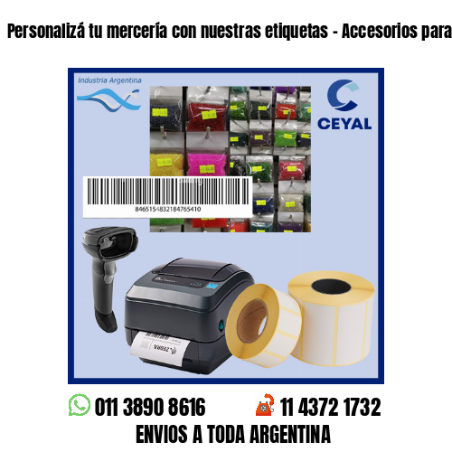 Personalizá tu mercería con nuestras etiquetas – Accesorios para bijouterie