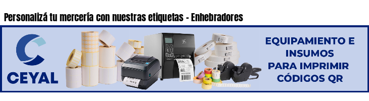 Personalizá tu mercería con nuestras etiquetas - Enhebradores 