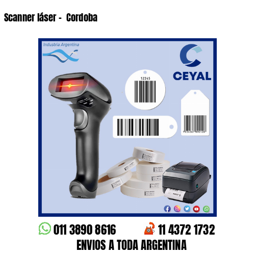 Scanner láser –  Cordoba