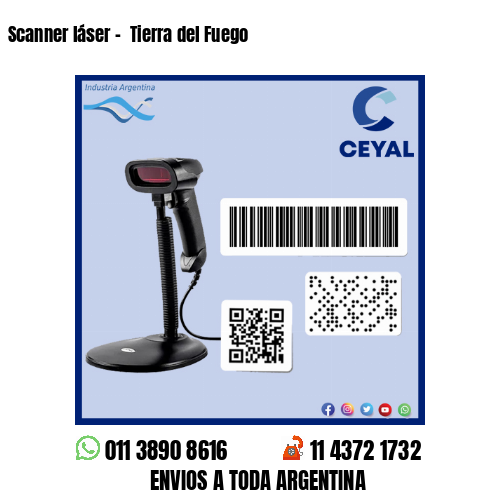 Scanner láser –  Tierra del Fuego