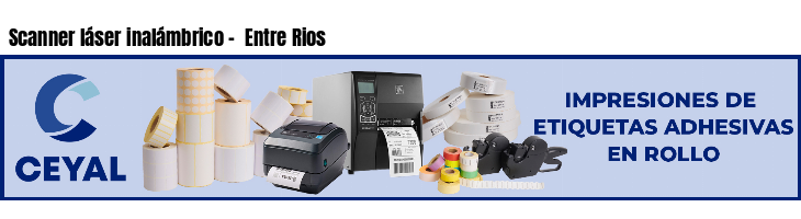 Scanner láser inalámbrico -  Entre Rios