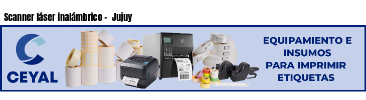 Scanner láser inalámbrico -  Jujuy