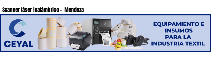 Scanner láser inalámbrico -  Mendoza