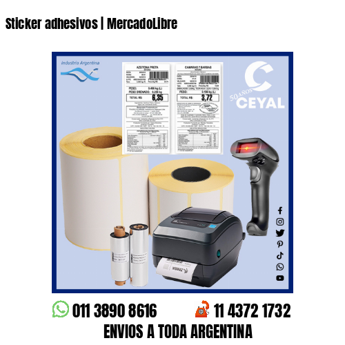 Sticker adhesivos | MercadoLibre