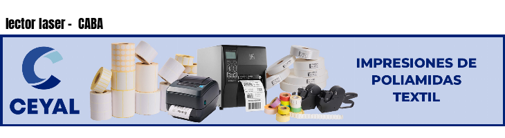 lector laser -  CABA