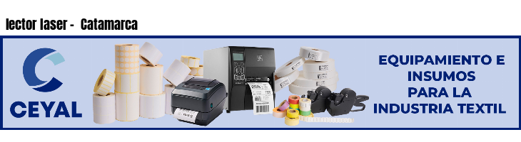 lector laser -  Catamarca