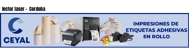 lector laser -  Cordoba