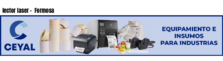 lector laser -  Formosa
