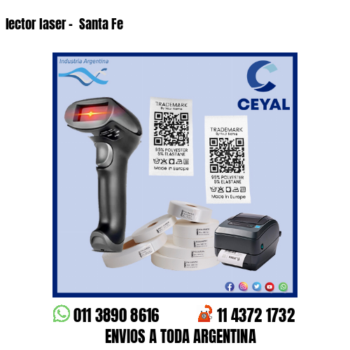 lector laser –  Santa Fe