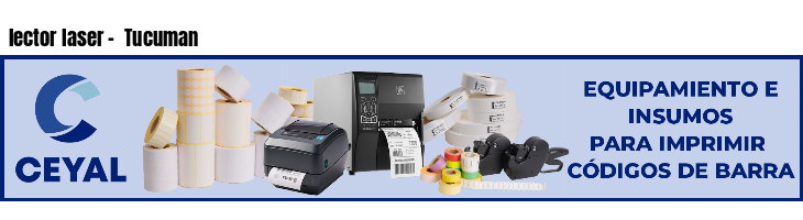 lector laser - Tucuman