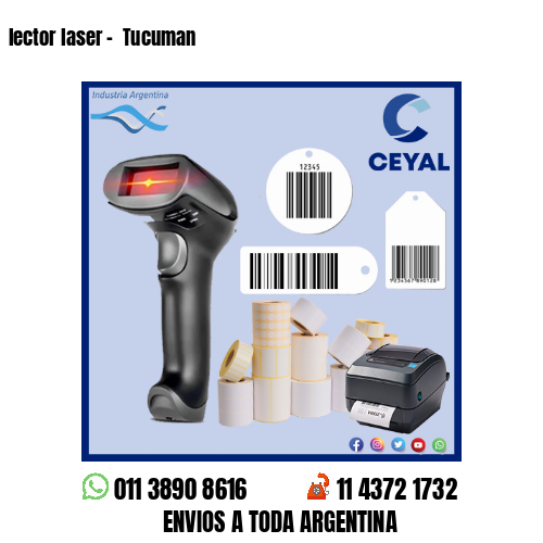 lector laser –  Tucuman