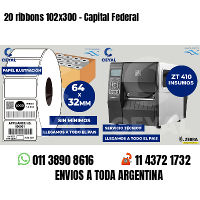 20 ribbons 102x300 - Capital Federal
