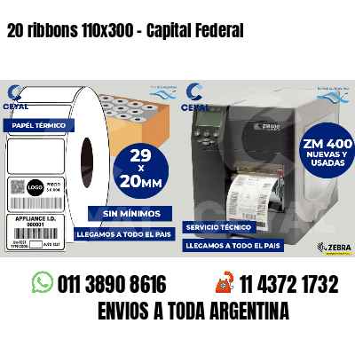 20 ribbons 110x300 - Capital Federal
