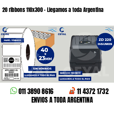 20 ribbons 110x300 - Llegamos a toda Argentina
