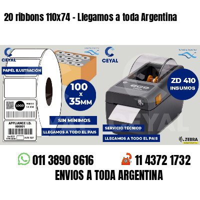 20 ribbons 110x74 - Llegamos a toda Argentina