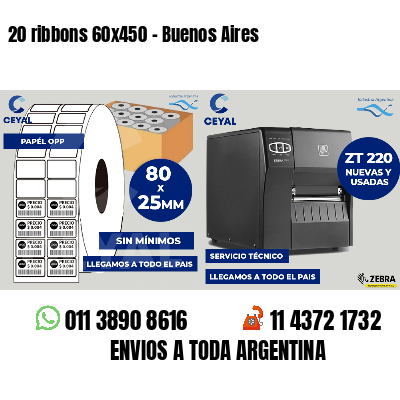 20 ribbons 60x450 - Buenos Aires