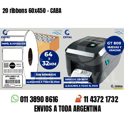 20 ribbons 60x450 - CABA