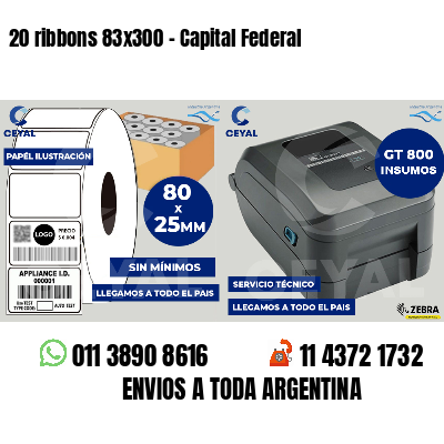 20 ribbons 83x300 - Capital Federal