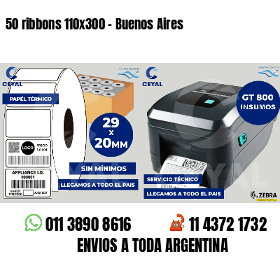 50 ribbons 110x300 - Buenos Aires