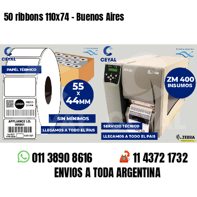 50 ribbons 110x74 - Buenos Aires