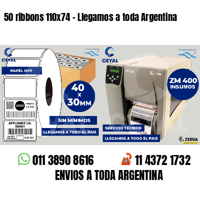 50 ribbons 110x74 - Llegamos a toda Argentina