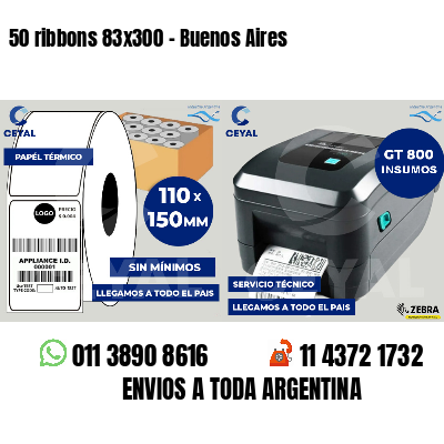 50 ribbons 83x300 - Buenos Aires