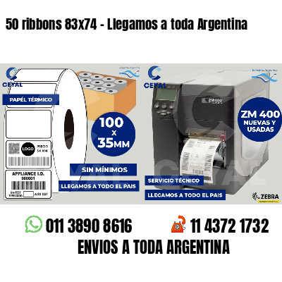 50 ribbons 83x74 - Llegamos a toda Argentina
