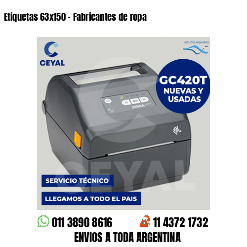 Etiquetas 63×150 – Fabricantes de ropa