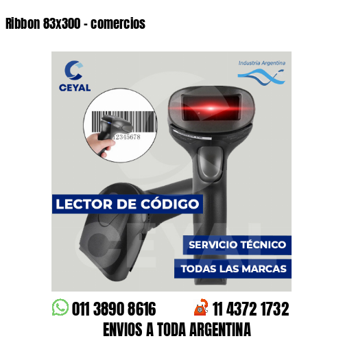 Ribbon 83x300 - comercios