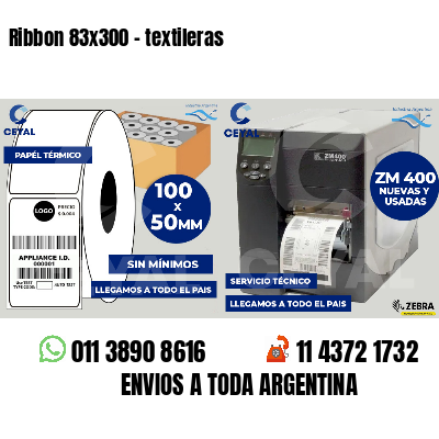 Ribbon 83x300 - textileras