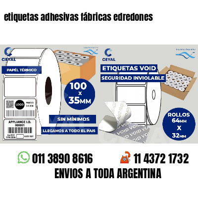 etiquetas adhesivas fábricas edredones