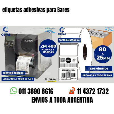 etiquetas adhesivas para Bares