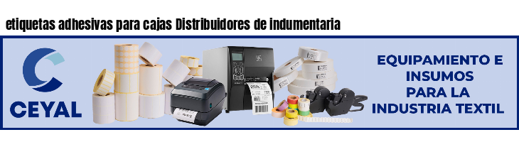 etiquetas adhesivas para cajas Distribuidores de indumentaria