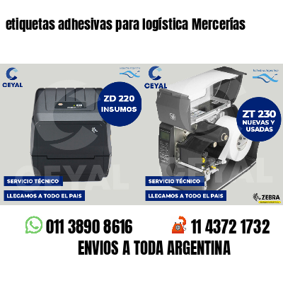 etiquetas adhesivas para logística Mercerías