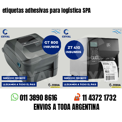 etiquetas adhesivas para logística SPA