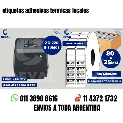 etiquetas adhesivas termicas locales