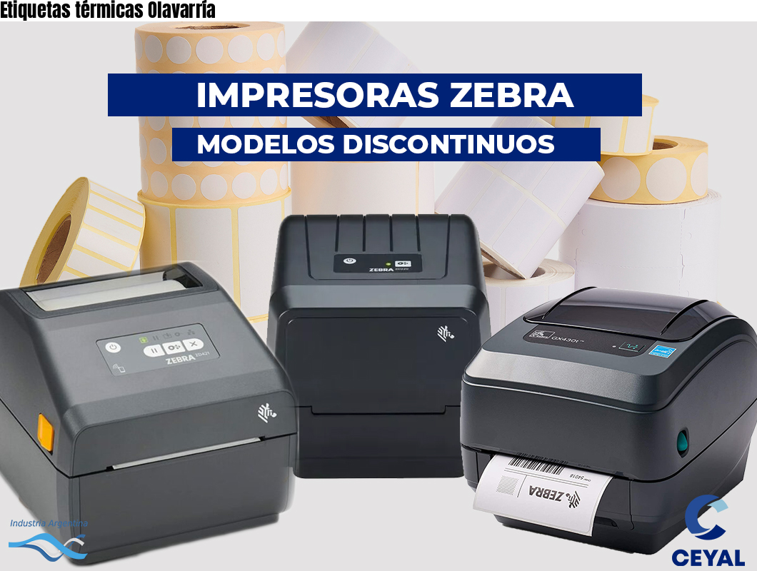 Etiquetas térmicas Olavarría