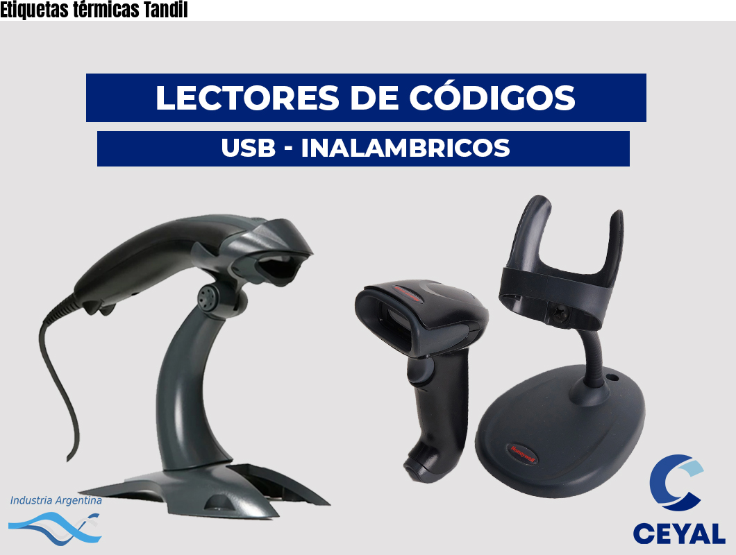 Etiquetas térmicas Tandil