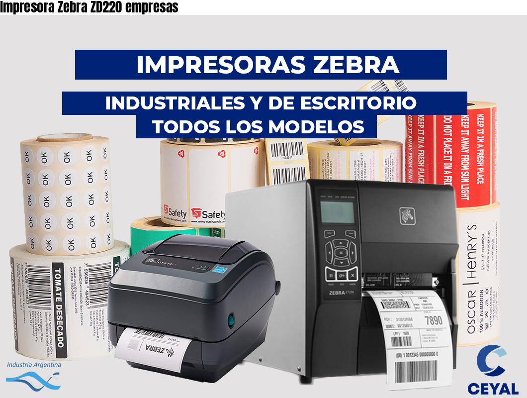 Impresora Zebra ZD220 empresas