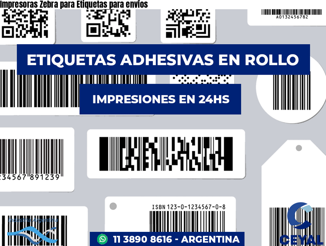 Impresoras Zebra para Etiquetas para envíos