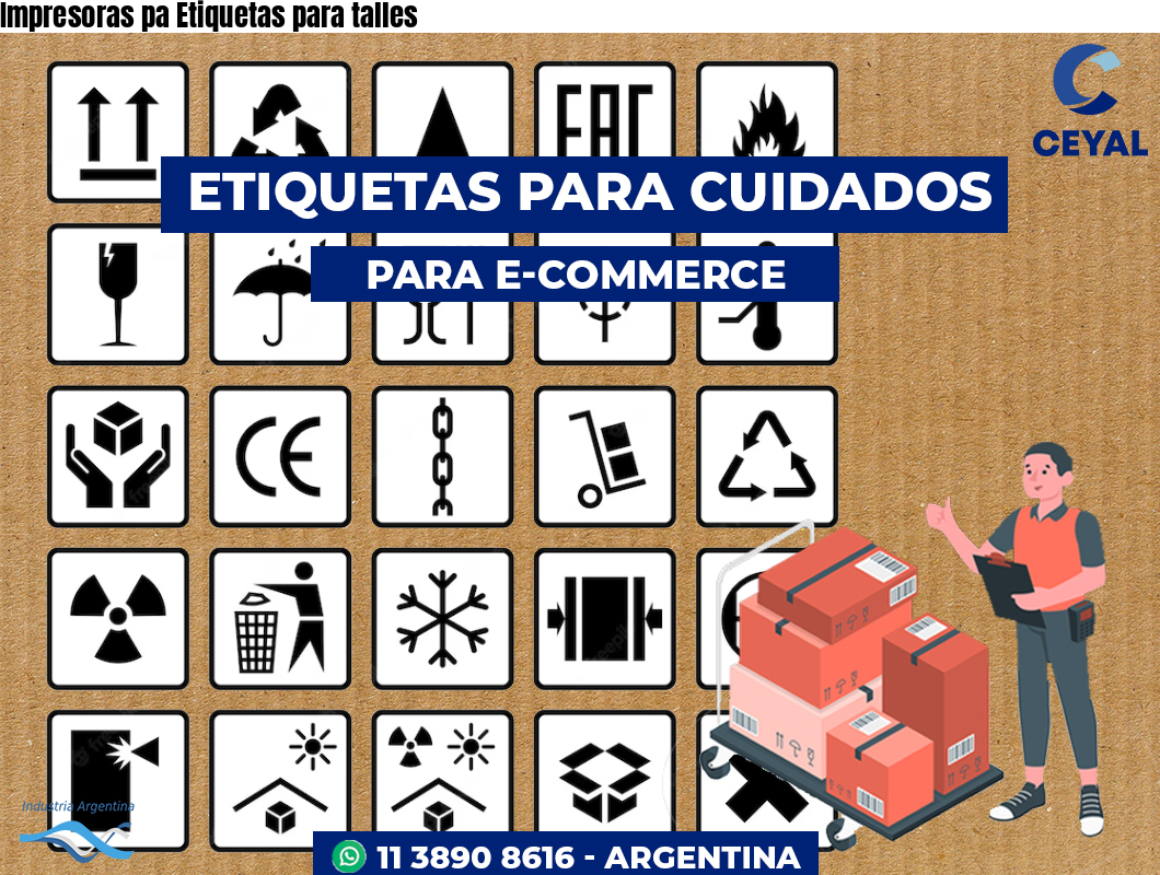 Impresoras pa Etiquetas para talles