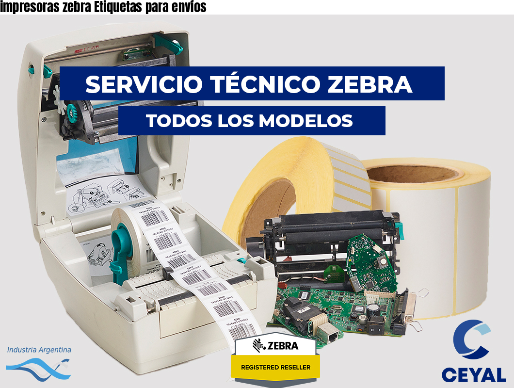 impresoras zebra Etiquetas para envíos