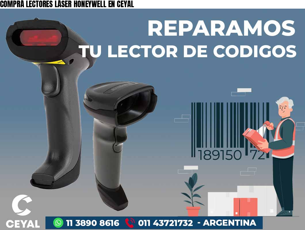 COMPRÁ LECTORES LÁSER HONEYWELL EN CEYAL