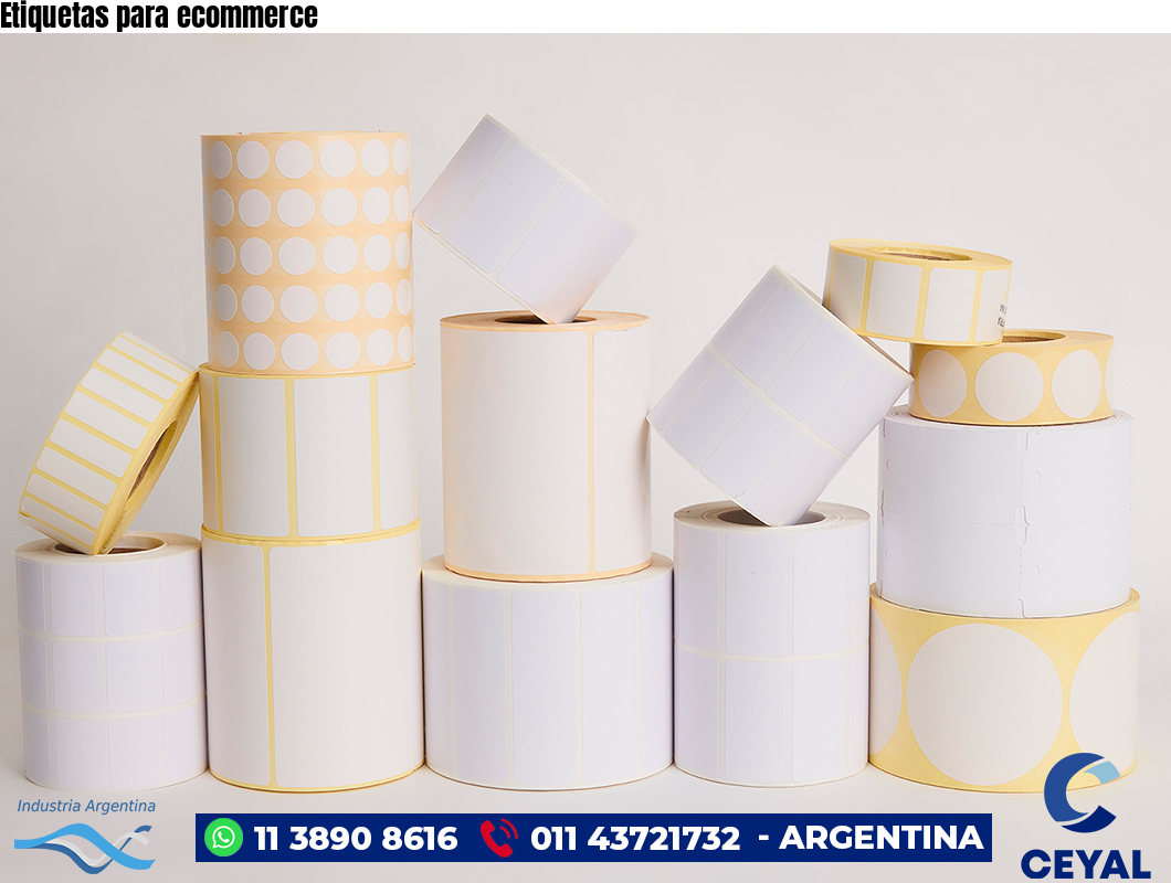 Etiquetas para ecommerce